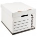 Universal UNV85700 Medium-Duty Lift-Off Lid Boxes, Letter/Legal Files, 12" x 15" x 10", White, 12/Carton