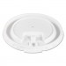 Dart SCCDLX10R Liftbk & Lock Tab Cup Lids for Foam Cups, Fits 10oz Cups, White, 2000/Carton