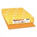 Astrobrights WAU22653 Color Paper, 24 lb, 11 x 17, Cosmic Orange, 500/Ream