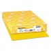 Astrobrights WAU22533 Color Paper, 24 lb, 11 x 17, Solar Yellow, 500/Ream