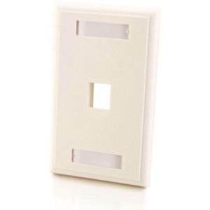 C2G 03410 1 Socket Keystone Network/Multimedia Faceplate