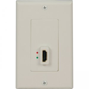 Tripp Lite P166-001-A HDMI Display-side Wallplate with Active Signal Booster (F/F)
