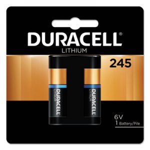 Duracell DURDL245BPK Ultra High Power Lithium Battery, 245, 6V, 1/EA