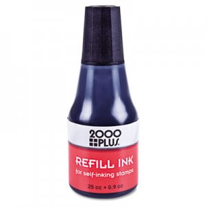 COSCO 2000PLUS 032962 Self-Inking Refill Ink, Black, 0.9 oz. Bottle