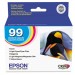 Epson T099920 T099920 (99) Claria Ink, Assorted, 5/PK