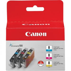 Canon 0621B016 Tri Color Ink Cartridges