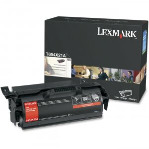 Lexmark T654X21A Extra High Yield Black Toner Cartridge