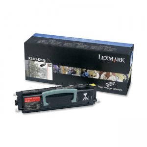 Lexmark X340H21G Black High Yield Toner Cartridge