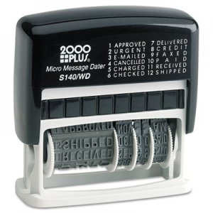 COSCO 2000PLUS 011090 Micro Message Dater, Self-Inking