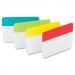 Post-it Tabs MMM686ALYR File Tabs, 2 x 1 1/2, Aqua/Lime/Red/Yellow, 24/Pack