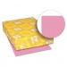 Astrobrights 21041 Astrobrights Colored Card Stock, 65 lb., 8-1/2 x 11, Pulsar Pink, 250 Sheets