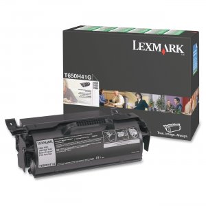 Lexmark T650H41G High Yield Return Program Black Toner Cartridge