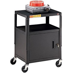 Bretford CA2642E Height Adjustable A/V Cart With Cabinet