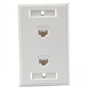 C2G 27416 2 Socket Network Faceplate