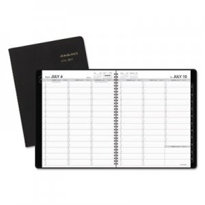 At-A-Glance AAG7095705 Weekly Appointment Book, Academic, 8 1/4 x 10 7/8, Black, 2016-2017