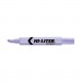 HI-LITER 24060 Desk Style Highlighter, Chisel Tip, Fluorescent Purple Ink, Dozen