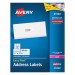 Avery 45160 Shipping Labels with TrueBlock Technology, 1 x 2 5/8, White, 7500/Box