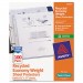 Avery 75537 Top-Load Recycled Polypropylene Sheet Protector, Semi-Clear, 100/Box