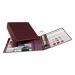 Avery 79363 Heavy-Duty Binder with One Touch EZD Rings, 11 x 8 1/2, 3" Capacity, Maroon