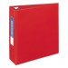 Avery 79583 Heavy-Duty Binder with One Touch EZD Rings, 11 x 8 1/2, 3" Capacity, Red