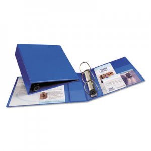 Avery 79883 Heavy-Duty Binder with One Touch EZD Rings, 11 x 8 1/2, 3" Capacity, Blue