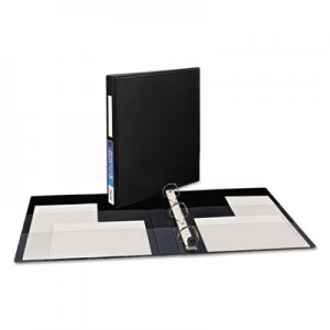 Avery 79990 Heavy-Duty Binder with One Touch EZD Rings, 11 x 8 1/2, 1" Capacity, Black