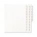 Avery 82105 Allstate-Style Legal Exhibit Index Dividers, 25-Tab, Exhibit A-Z, Letter, White