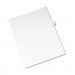 Avery 82172 Allstate-Style Legal Exhibit Side Tab Divider, Title: J, Letter, White, 25/Pack