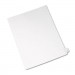 Avery 82188 Allstate-Style Legal Exhibit Side Tab Divider, Title: Z, Letter, White, 25/Pack
