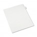 Avery 82203 Allstate-Style Legal Exhibit Side Tab Divider, Title: 5, Letter, White, 25/Pack