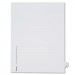 Avery 82201 Allstate-Style Legal Exhibit Side Tab Divider, Title: 3, Letter, White, 25/Pack
