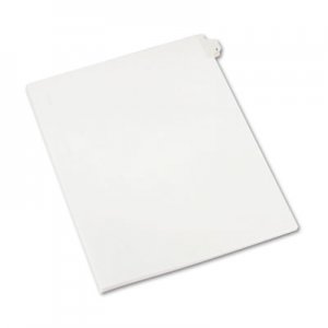 Avery 82200 Allstate-Style Legal Exhibit Side Tab Divider, Title: 2, Letter, White, 25/Pack