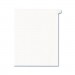 Avery 82199 Allstate-Style Legal Exhibit Side Tab Divider, Title: 1, Letter, White, 25/Pack