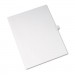 Avery 82211 Allstate-Style Legal Exhibit Side Tab Divider, Title: 13, Letter, White, 25/Pack