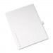 Avery 82209 Allstate-Style Legal Exhibit Side Tab Divider, Title: 11, Letter, White, 25/Pack