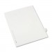 Avery 82228 Allstate-Style Legal Exhibit Side Tab Divider, Title: 30, Letter, White, 25/Pack