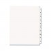 Avery 82319 Allstate-Style Legal Exhibit Side Tab Dividers, 10-Tab, I-X, Letter, White