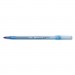 BIC BICGSF11BE Round Stic Xtra Precision & Xtra Life Ballpoint Pen, Blue Ink, .8mm, Fine, Dozen