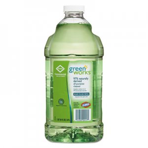 Green Works CLO00457 All-Purpose and Multi-Surface Cleaner, Original, 64 oz Refill
