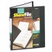 Cardinal 50232 ShowFile Display Book w/Custom Cover Pocket, 24 Letter-Size Sleeves, Black