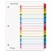 Cardinal 60218 Traditional OneStep Index System, 26-Tab, A-Z, Letter, Multicolor, 26/Set