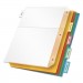 Cardinal 84009 Poly Ring Binder Pockets, 11 x 8 1/2, Letter, Assorted Colors, 5/Pack