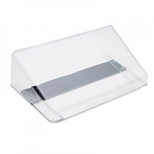deflecto DEF73101 Magnetic DocuPocket Wall File, Letter, 13 x 7 x 4, Clear