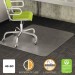 deflecto CM13443F DuraMat Moderate Use Chair Mat for Low Pile Carpet, Beveled, 46 x 60, Clear