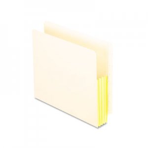 Pendaflex 12823 Manila Drop Front Shelf File Pockets, Straight Cut, Letter, 10/Box