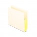 Pendaflex 12823 Manila Drop Front Shelf File Pockets, Straight Cut, Letter, 10/Box