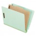 Pendaflex 23214 Pressboard End Tab Classification Folders, Letter, 1 Divider/4-Section, 10/Box