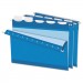 Pendaflex 42622 Colored Reinforced Hanging Folders, 1/5 Tab, Letter, Blue, 25/BX