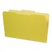 Pendaflex PFX435013YEL Interior File Folders, 1/3-Cut Tabs, Legal Size, Yellow, 100/Box