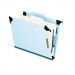 Pendaflex 59251 Pressboard Hanging Classi-Folder, 1 Divider/4-Sections, Letter, Blue